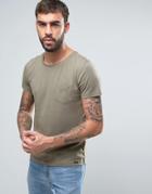Lee Plain Chest Pocket T-shirt - Green