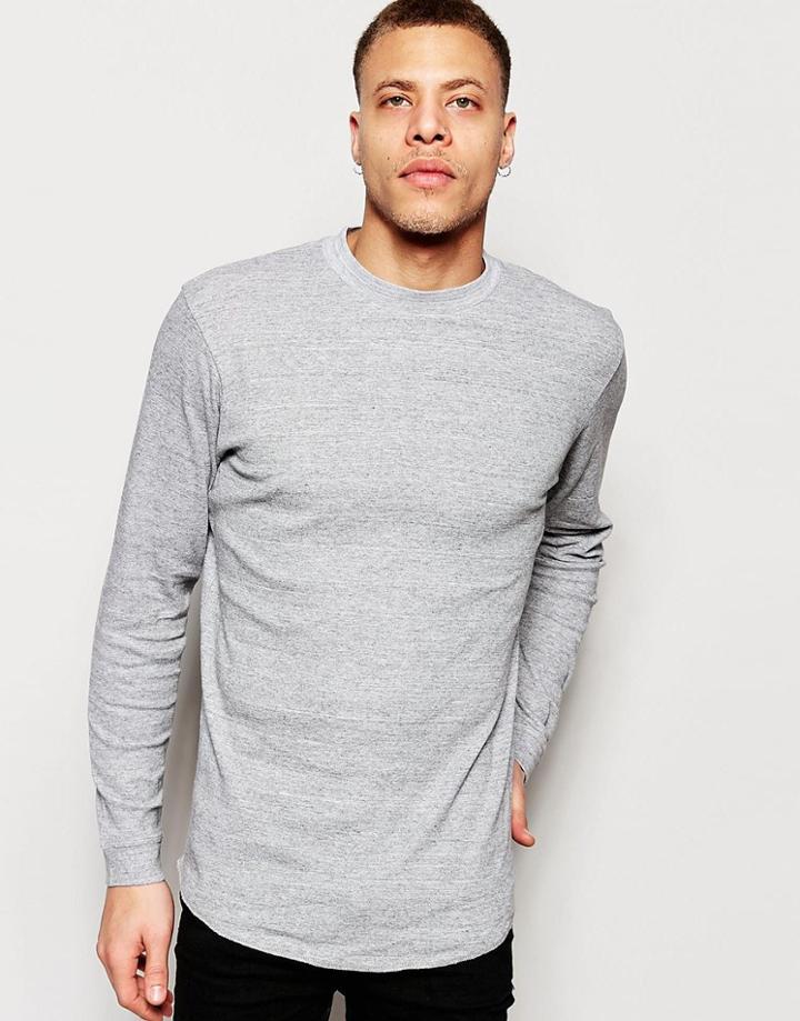 Adpt Melanage Long Sleeve Top - Gray