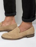 Selected Homme Bolton Perforated Loafers - Stone