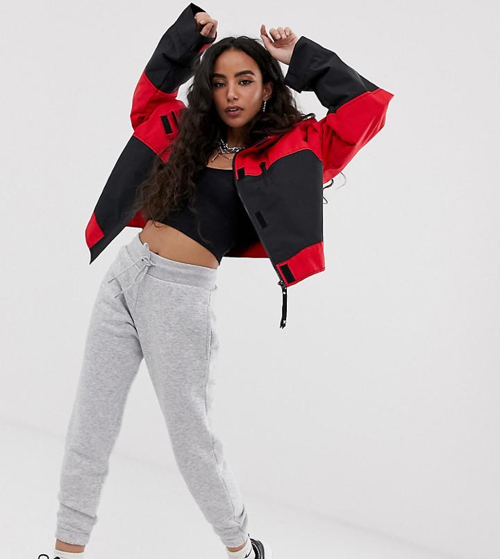 Collusion Petite Skinny Jogger In Gray - Gray