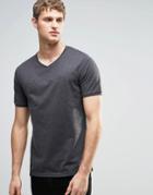 Firetrap V Neck T-shirt - Gray