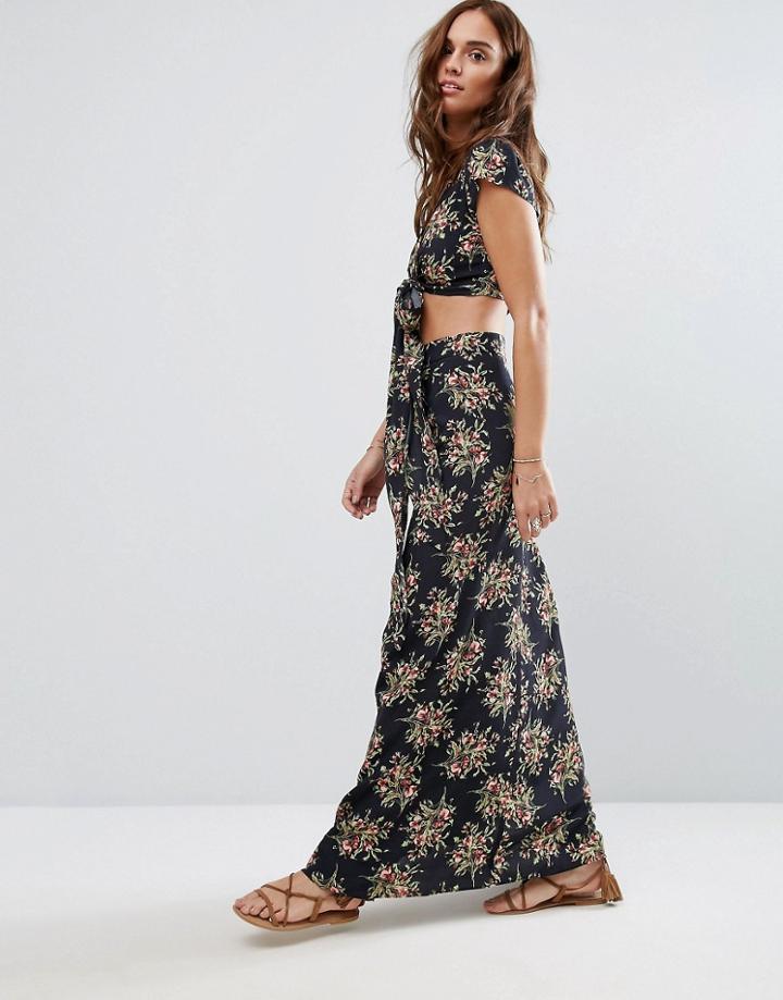 Flynn Skye Wrap Skirt - Multi