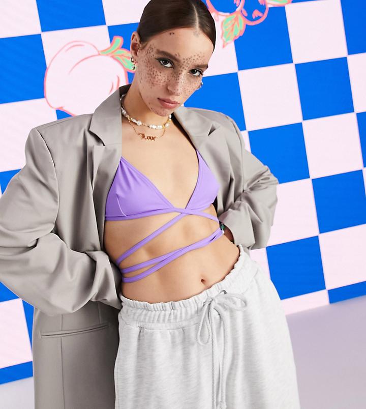 Collusion Ultimate Oversized Blazer In Stone-grey