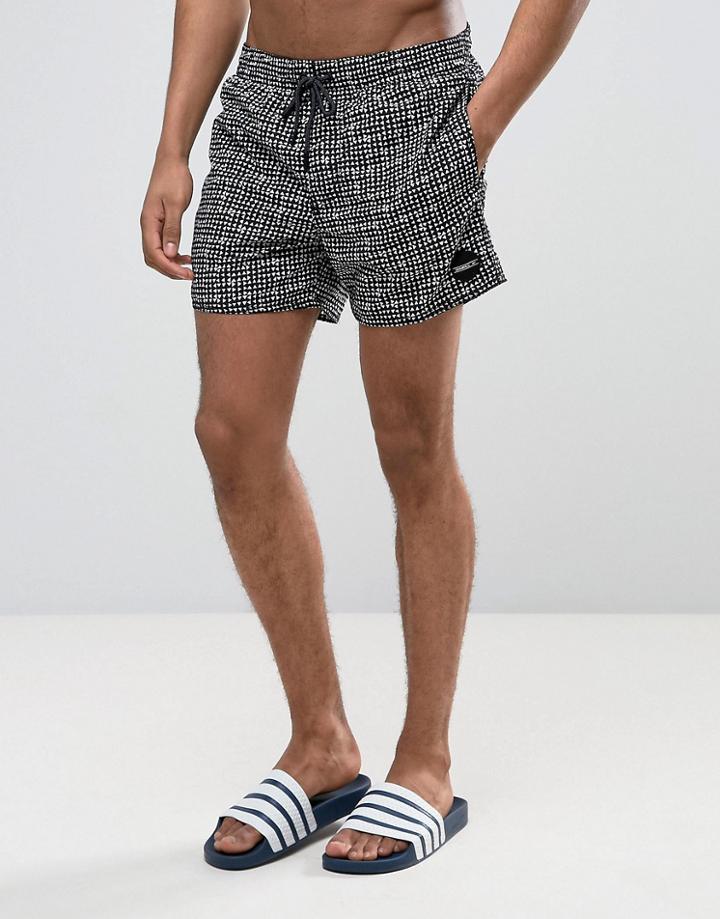 O'neill Swim Shorts Navigate All Over Print - Black