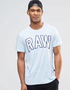 G-star Elevor Raw Print T-shirt - Lt Wave Htr