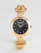 Versus Versace Sunnyridge Vspol3418 Bracelet Watch In Gold 34mm - Gold