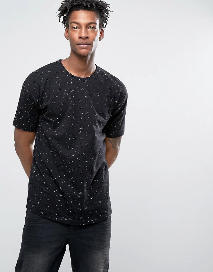 Minimum Asher Polka Dot T-shirt - Black