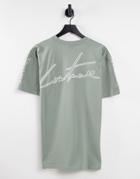 The Couture Club Heritage T-shirt In Khaki-green
