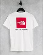 The North Face Nse Box T-shirt In White