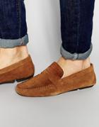 Red Tape Penny Loafer In Tan Leather - Tan