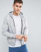 Mango Man Hoodie With Front Pocket In Gray - Gray