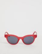 Quay Australia Live And Learn Sunglasses In Pink - Pink