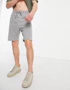 Jack & Jones Essentials Sweat Shorts In Gray-grey