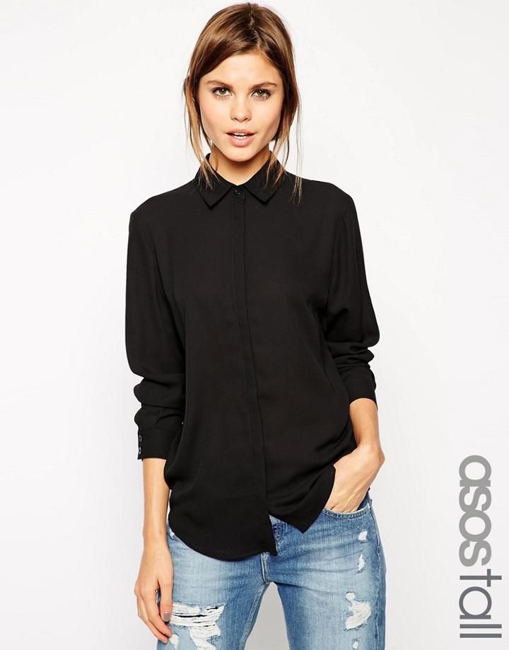Asos Tall Blouse - Black