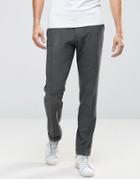 Selected Homme Smart Pant In Jersey With Stretch - Gray