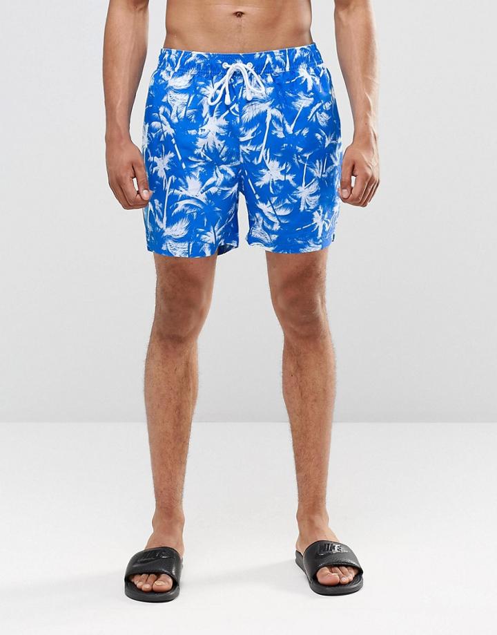 Ringspun Star Mid Shorts Co-ord - Blue
