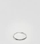 Designb Band Ring In Sterling Silver Exclusive To Asos
