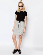 Samsoe & Samsoe Tuersen Mini Skirt In Stripe - Multi