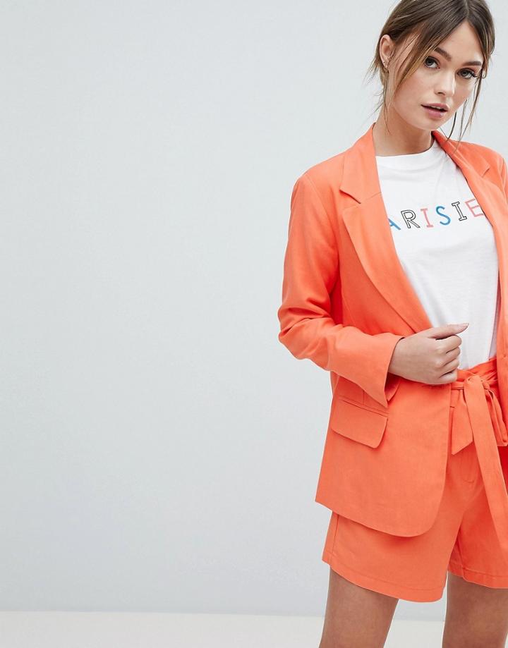 Oasis Tailored Jacket - Orange