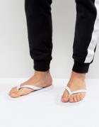 Versace Jeans Flip Flop In White - White