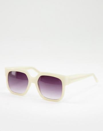 Aj Morgan Bianca Oversized Square Lens Sunglasses-neutral