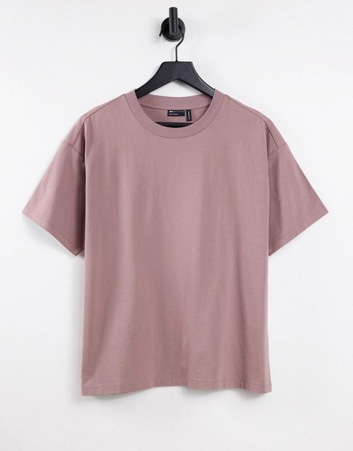 Asos Design Ultimate Oversized T-shirt In Fawn-brown