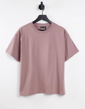 Asos Design Ultimate Oversized T-shirt In Fawn-brown
