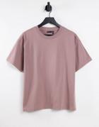 Asos Design Ultimate Oversized T-shirt In Fawn-brown