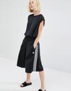 Adidas Originals Three Stripe Culottes - Black