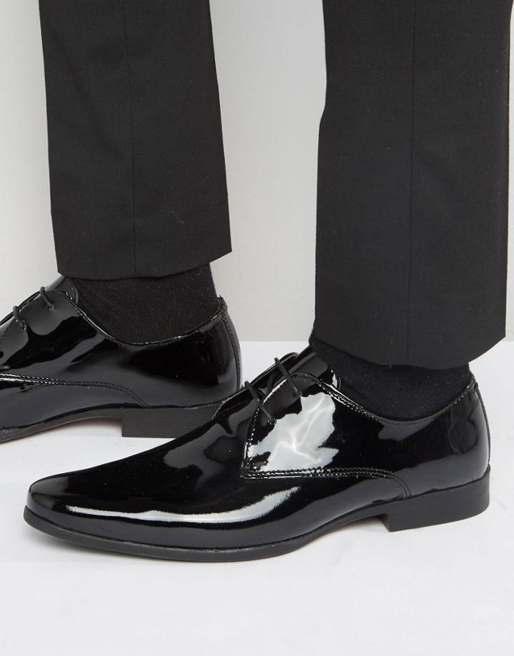Kg By Kurt Geiger Oxford Shoes In Patent Leather - Black