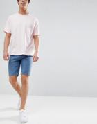 D-struct Denim Shorts - Stone