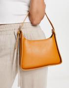 Truffle Collection Shoulder Bag In Tan-brown