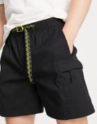 The North Face Class V Belted Shorts In Black
