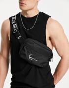 Karl Kani Signature Tape Hip Bag In Black