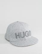 Hugo By Hugo Boss Large Logo Cap Gray - Gray