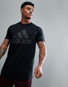 Adidas Athletics Logo T-shirt In Black Ce2198 - Black