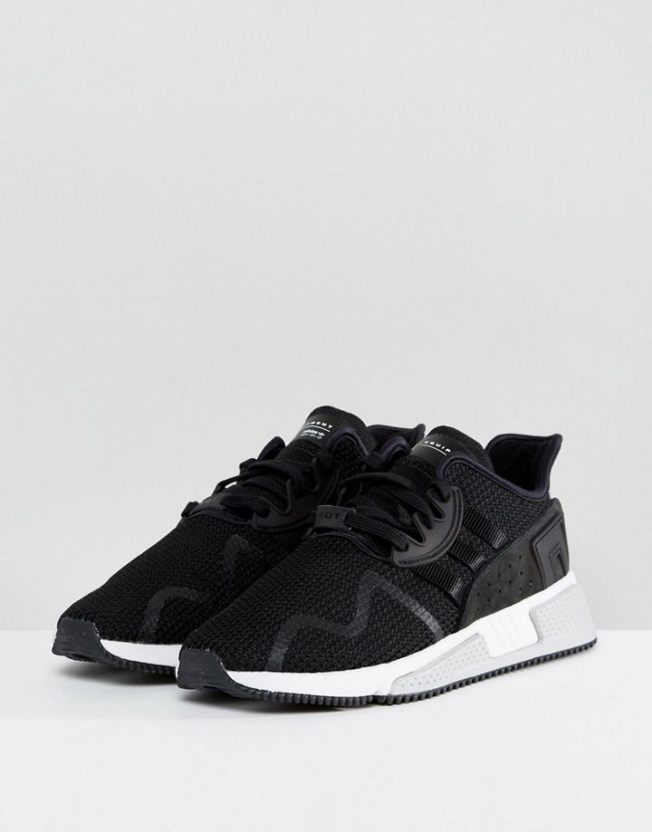Adidas Originals Eqt Cushion Adv Sneakers In Black By9506 - Black