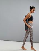 Onzie Leopard Print Legging - Multi