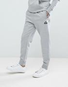 Penfield Hopedale Logo Tapered Cuffed Joggers In Gray Marl - Gray