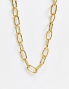 & Other Stories Chunky Link Necklace In Gold