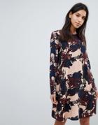 Y.a.s Tulip Floral Print Dress - Pink