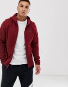 Nike Tech Fleece Hoodie Burgundy-red