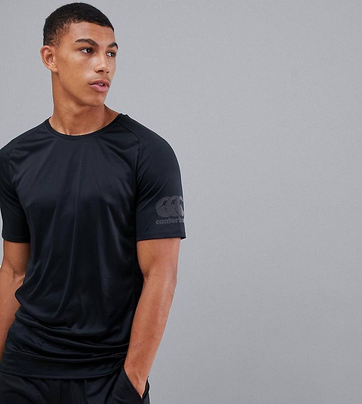 Canterbury Vapodri Superlight T-shirt In Black Exclusive To Asos