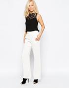 Greylin Hava Wide Leg Pants - White