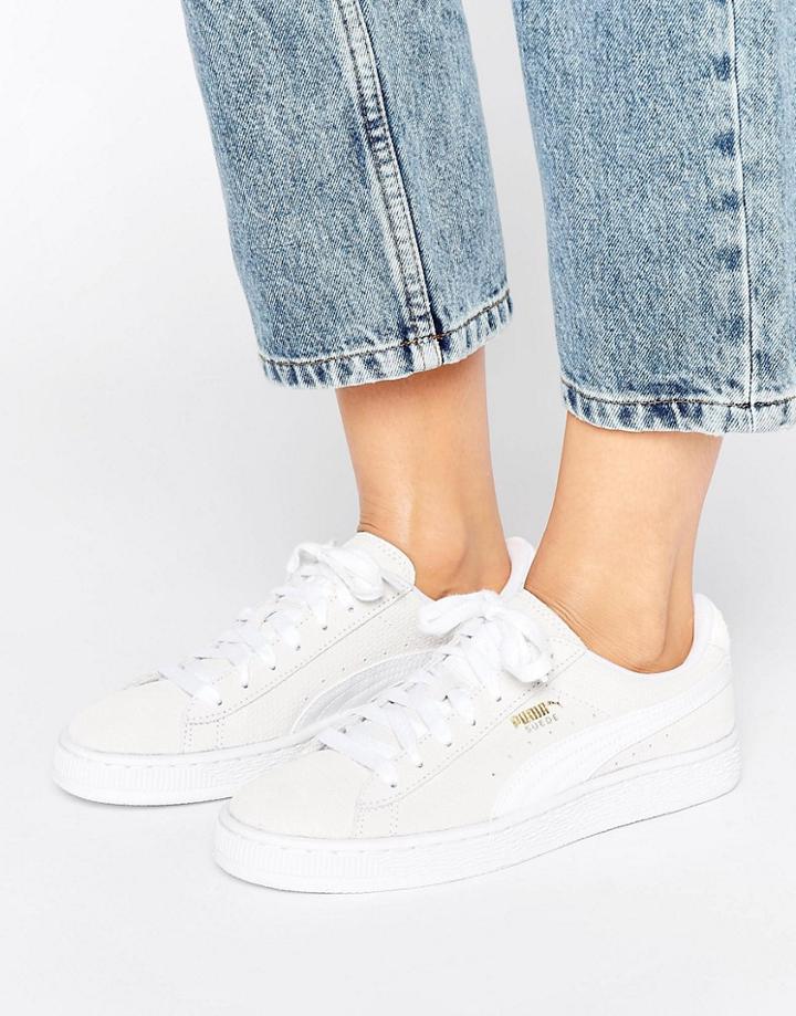 Puma Seude Remaster Sneakers - White