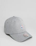 Mitchell & Ness Adjustable Cap Nba Logo - Gray