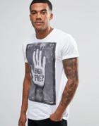 Religion High Five Printed T-shirt - White