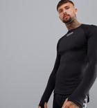 Influence Performance Long Sleeve Top - Black