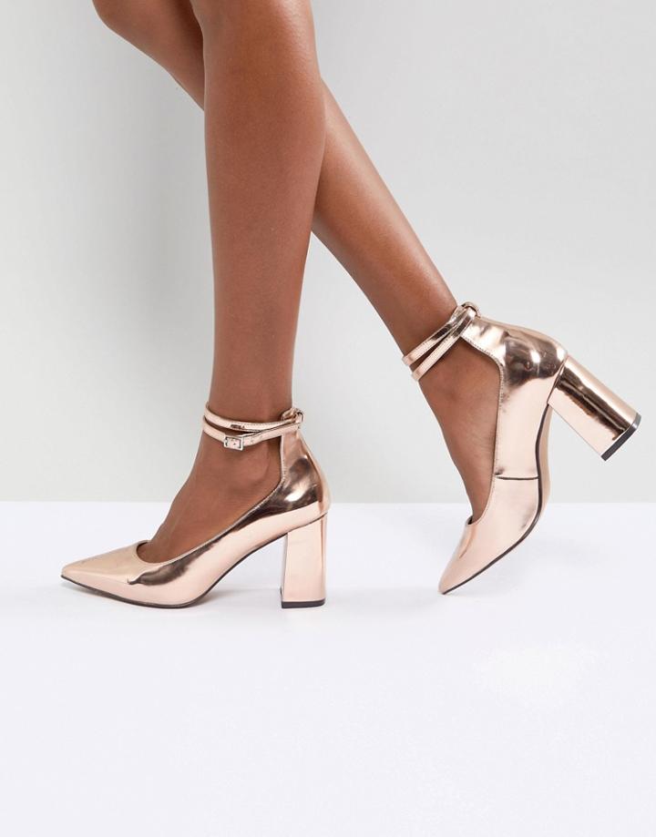 Asos Poppet High Heels - Gold