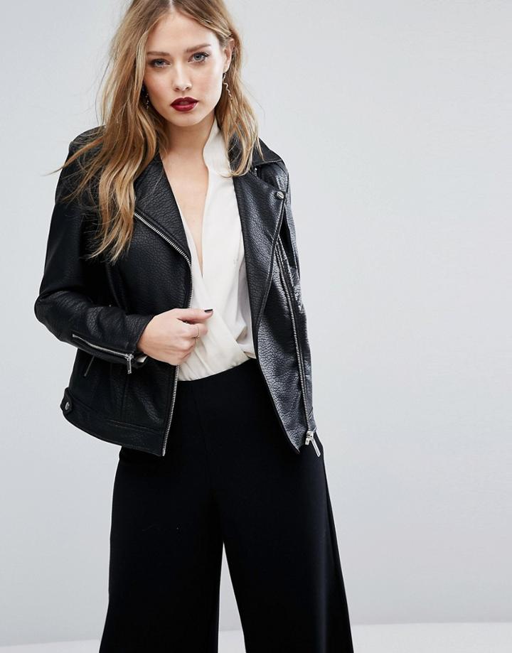 Supertrash Jamy Biker Jacket - Black